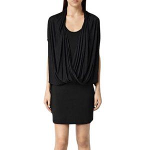 AllSaints Neva Layered Dress 6 NWT